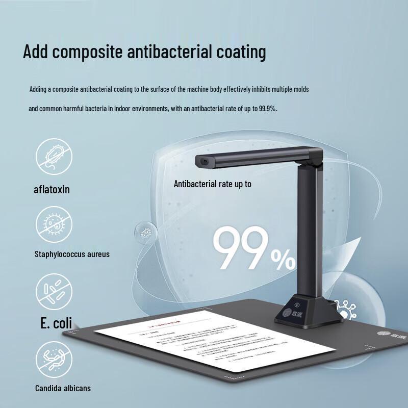 GEPAD 26MP Auto-Focus A3/A4 Document Camera & Scanner CN plug (adapter included)