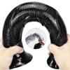 Female 3-piece Set Large Simulation Penis Masturbation Device Butt Plug Thick Long Cock