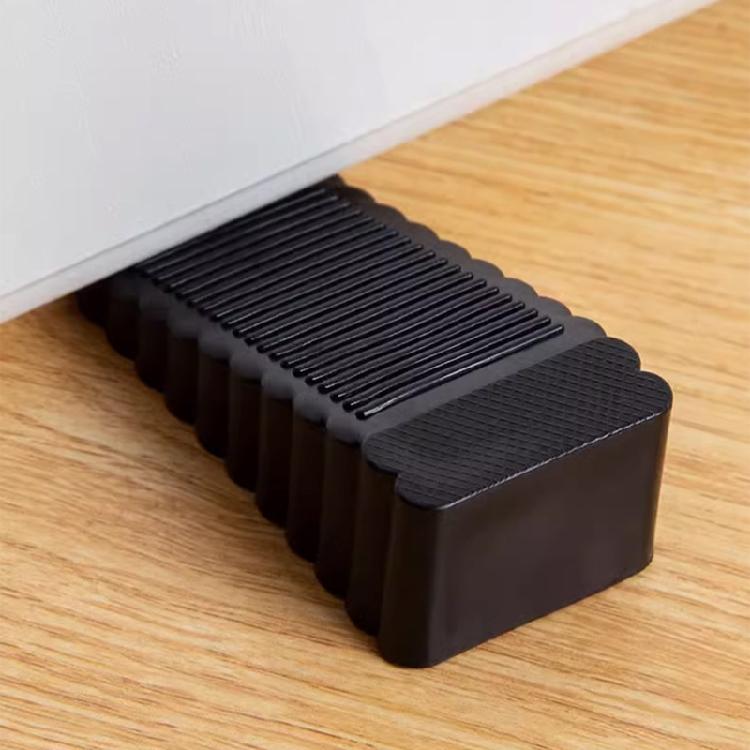 2Pcs Rubber Door Stop Safety Silicone Door Stop Door Stoppers Front Anti Collision Move Rubber Retainer Reusable