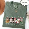Comfort Colors® Mickey's Very Merry Christmas T-Shirt, Mickey And Friends Christmas Shirt, Christmas Shirt, Christmas Party Tee