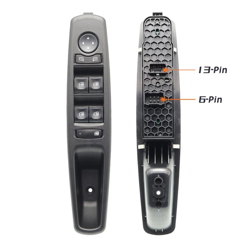 254000008R For Renault Fluence L30 Samsung SM3 L38 MK2 2010 - 2016 Master Driver Side Window Door Power Switch Car Accessories