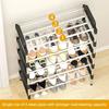 4-6Floor Simple Shoe Rack Multi Layer Dustproof Household Doorstep Shoe Cabinet Storage Space Saving Assembly of Small Shoe Rack