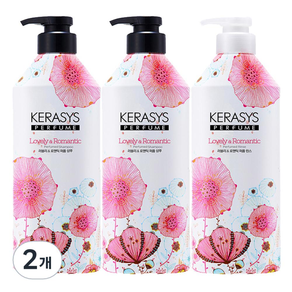 

Kerasys Perfume Lovely Shampoo 980ml x 2p + Rinse 980ml set, 2 pieces
