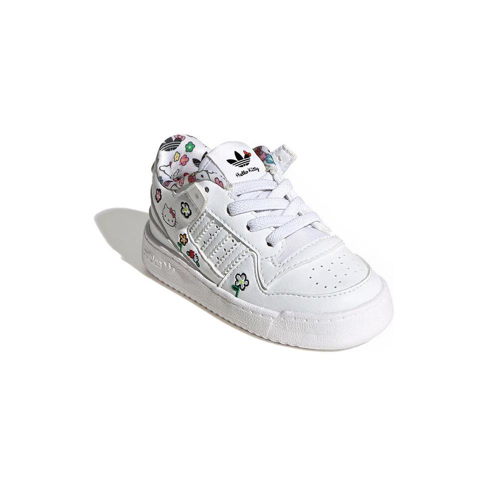 Adidas Originals FORUM Comfortable Low top Toddler Shoes White Infant And Toddler IG0302