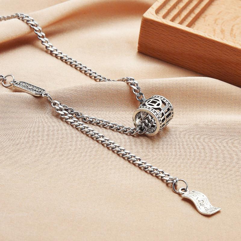 Titanium Steel Fashionable Hip Hop Letter Necklace For Women Unique Piece Jewelry