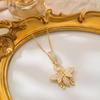 Necklace - Bee Butterfly Necklace - Accessory with Oil Droplets - Small-scale High-end Style - Collar Chain