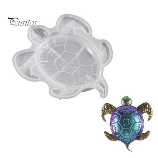 Turtle Shell Silicone Mold Large Sea Resin Mold, 3D for Epoxy Casting, Detailed Marine Art Casting Animal Molds Wall Hanging Decoration, Coastal Ocean
