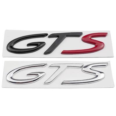 Autocolant 3D GTS pentru stil de mașină pentru sport Cyene Mcan 91 Panera 97 Cayan 96 Boter Decalcomanii auto Emblemă metalică