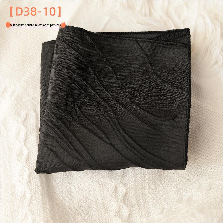 Mouchoir de poche pour costume trois-dimensions au design rétro de luxe