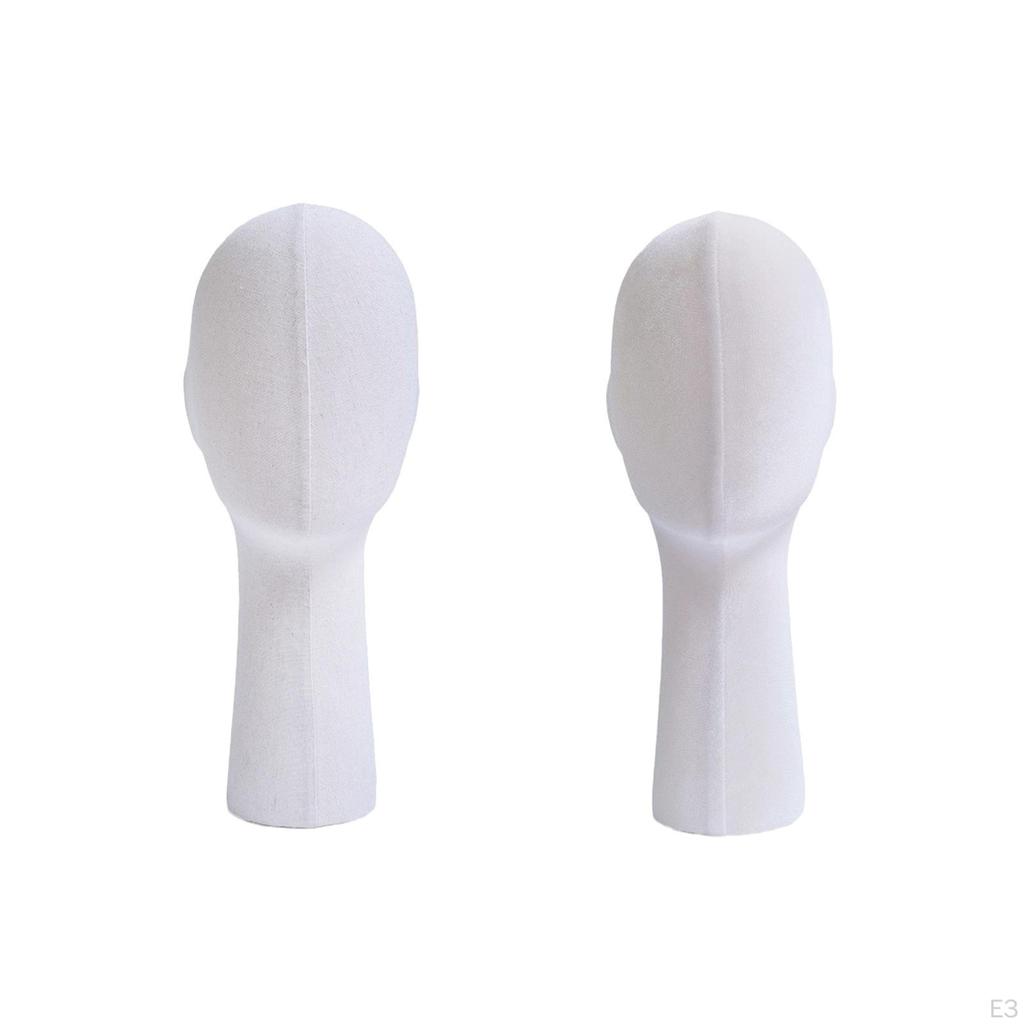 Testa di Manichino Supporto Espositore Multiuso Supporto per Parrucche Casa Contenitore per Cappelli Negozio