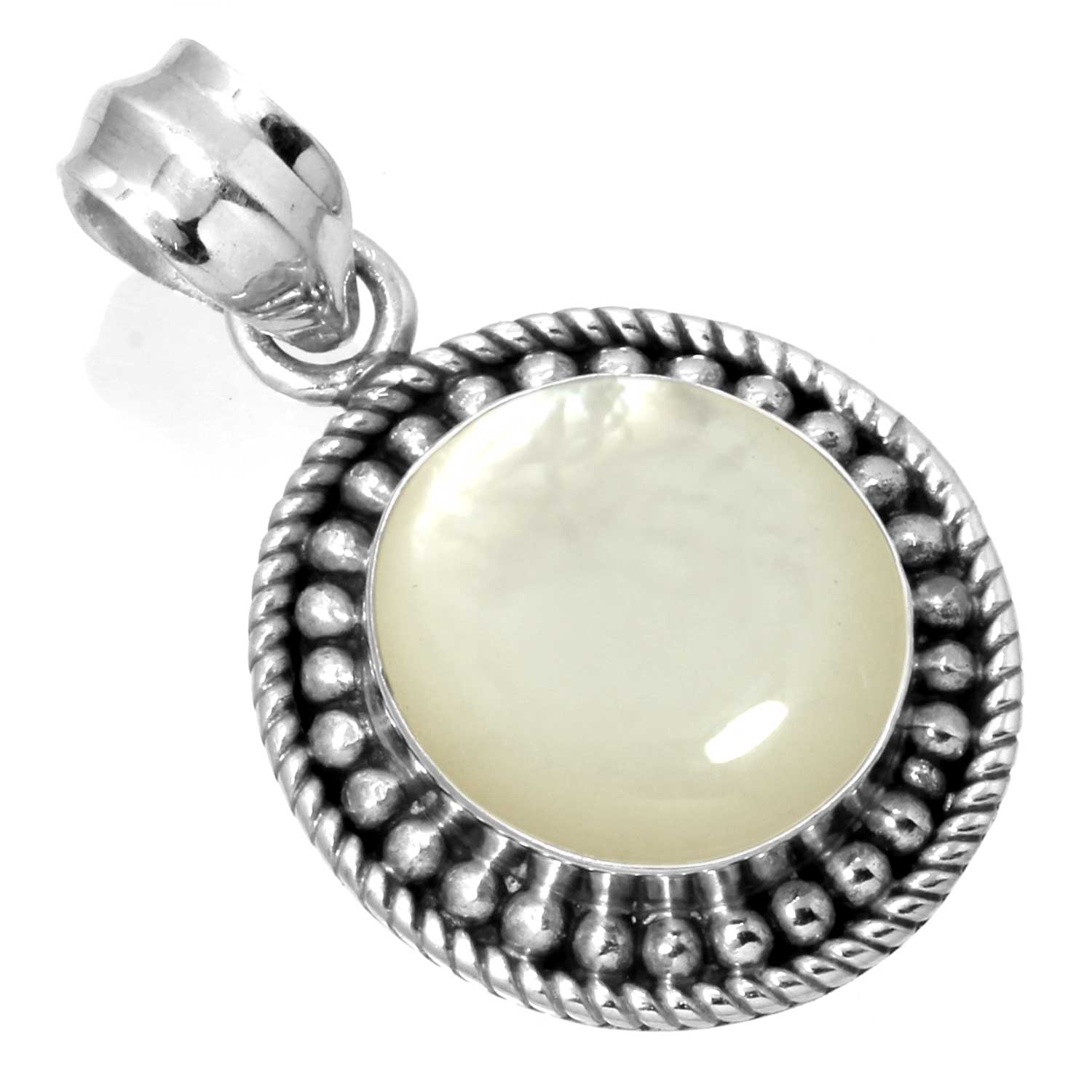 

925 Sterling Silver Pendant Women Gemstone Handmade Jewelry Mothers Day Gift Blue Green Purple Copper Turquoise Pearl Lapis Mother Of Pearl Vintage мать жемчужного