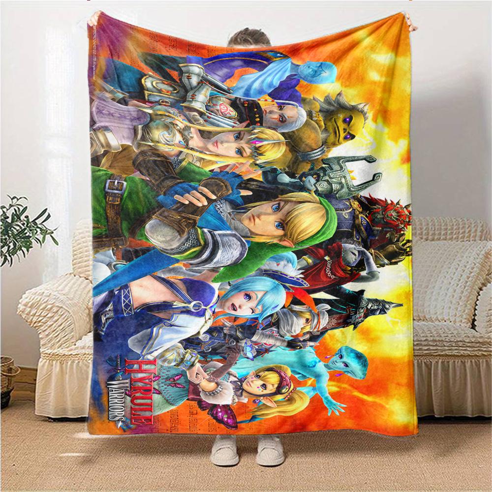 Hyrule Warriors Legend Blanket Soft Throw Blanket For Home Bedroom Bed Sofa Travel Office Solid Christmas Blanket