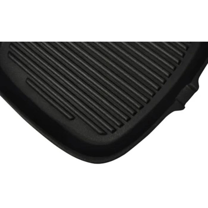 VidaXL Poêle grille en fonte 24x23 cm