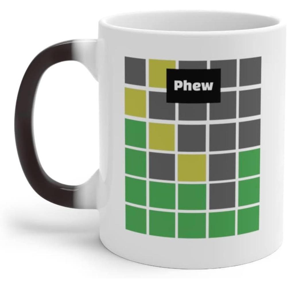 Новая игра в слова игрок термочувствительная меняющая цвет кружка керамическая кофейная кружка чайная кружка 301-400ml