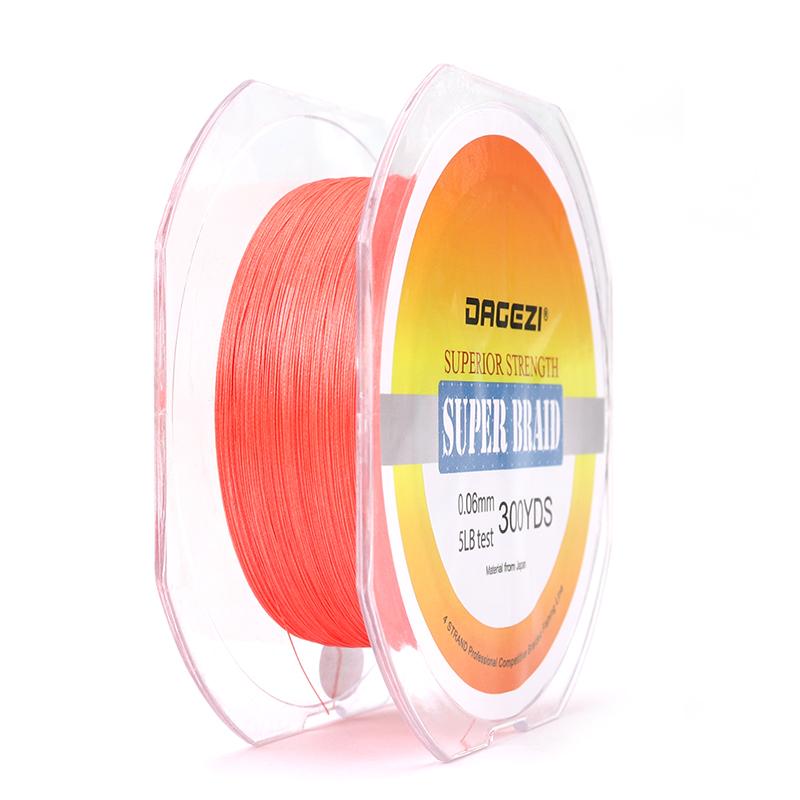 

Рыболовная леска 5LB 300YDS Супер леска, плетеные лески, сверхпрочные высокопроизводительные полиэтиленовые лески 270m красный