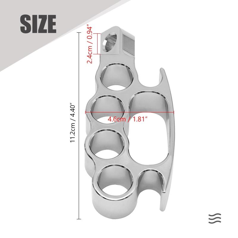 1 Paar Motorradpedale Vintage Pedale Cat Claw Hinterpedale für Harley