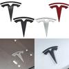 Emblemă Capotă Față și Insignă Portbagaj Spate 3D ABS pentru Mașină Model 3 Model Y Decalouri Decorative de Înlocuire Accesorii