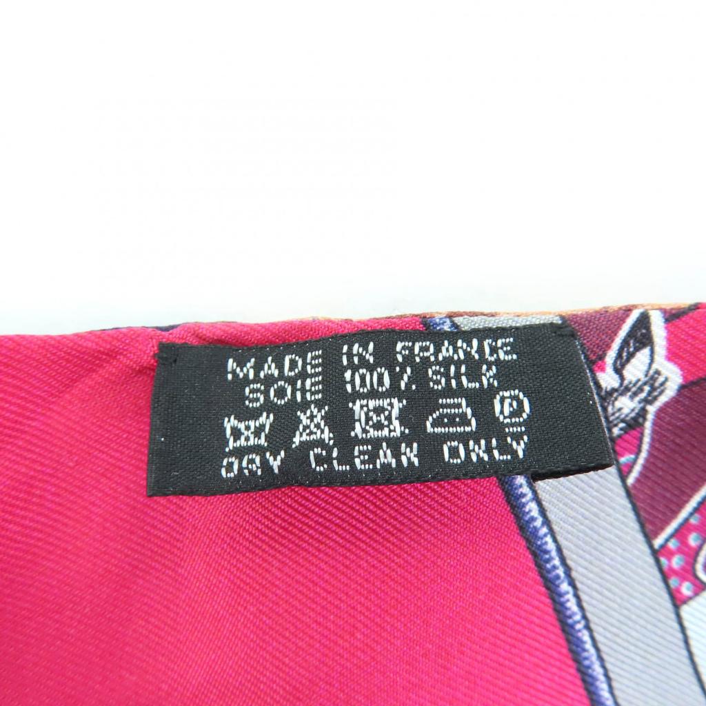Great HERMES scarf CARREN EN CARRES Multi silk Women Used