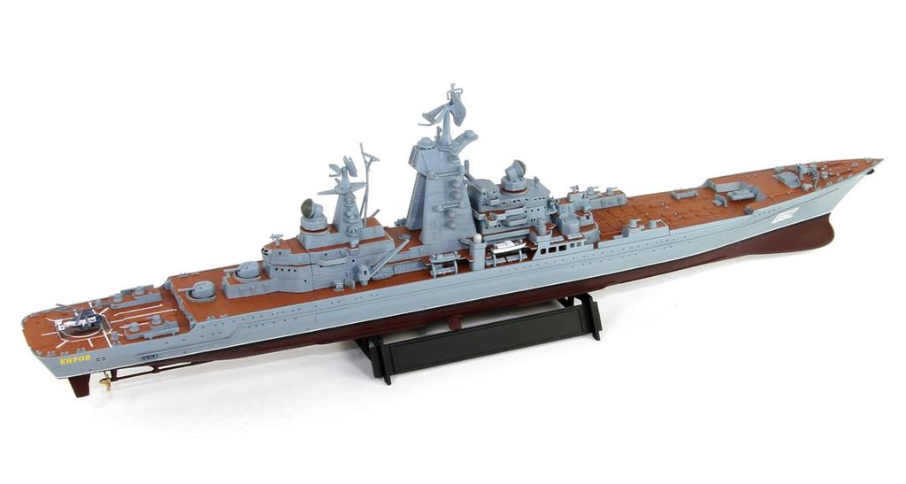 Pit Road 1/700 Skywave Series Russian Missile Cruiser Kirov (now Admiral Ushakov) Plastic Model M56 (Ship)