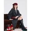 Betu Women's 100% Wool Lapel Winter Overcoat