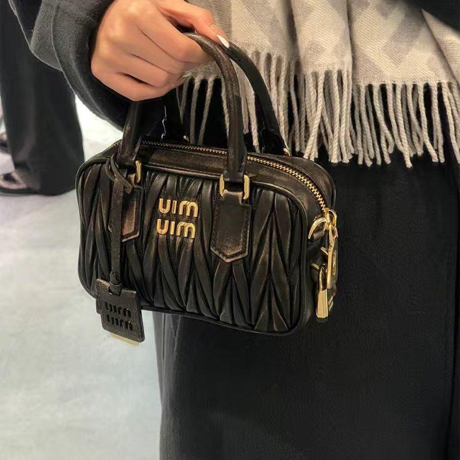 Commuter Women'S Bag Premium Sense Portable Small Square Bag Versatile Shoulder Messenger Boston Women'S Bag Spice Girl Bag