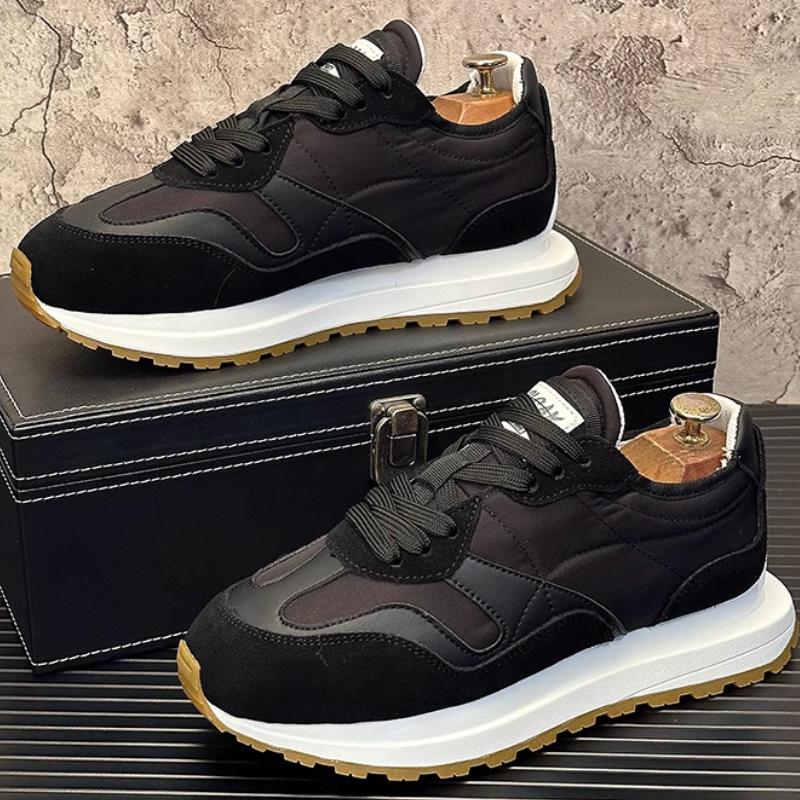 

Thick-soled insole height-increasing sports and casual shoes for men, comfortable and breathable ice silk fabric dad shoes b38 44