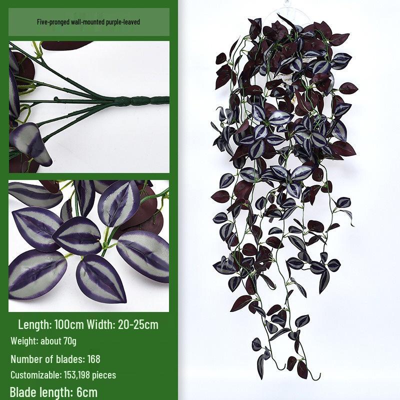 Artificial Hanging Vine Plant for Home Décor: Ideal for Living Room, Bedroom, Bathroom, Kitchen, Windowsill, Balcony, and Courtyard.