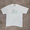 Vintage Konst Katsushika Hokusai Vågen vid Kanagawa T-shirt STORLEK L/ Konst-t-shirts/ Japansk Designer/ Moa Konstmuseum