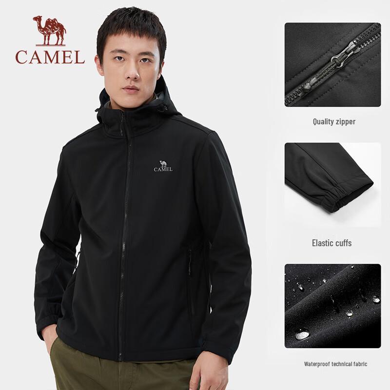 

CAMEL Мягкаяshell Флисовая куртка для улицы XL