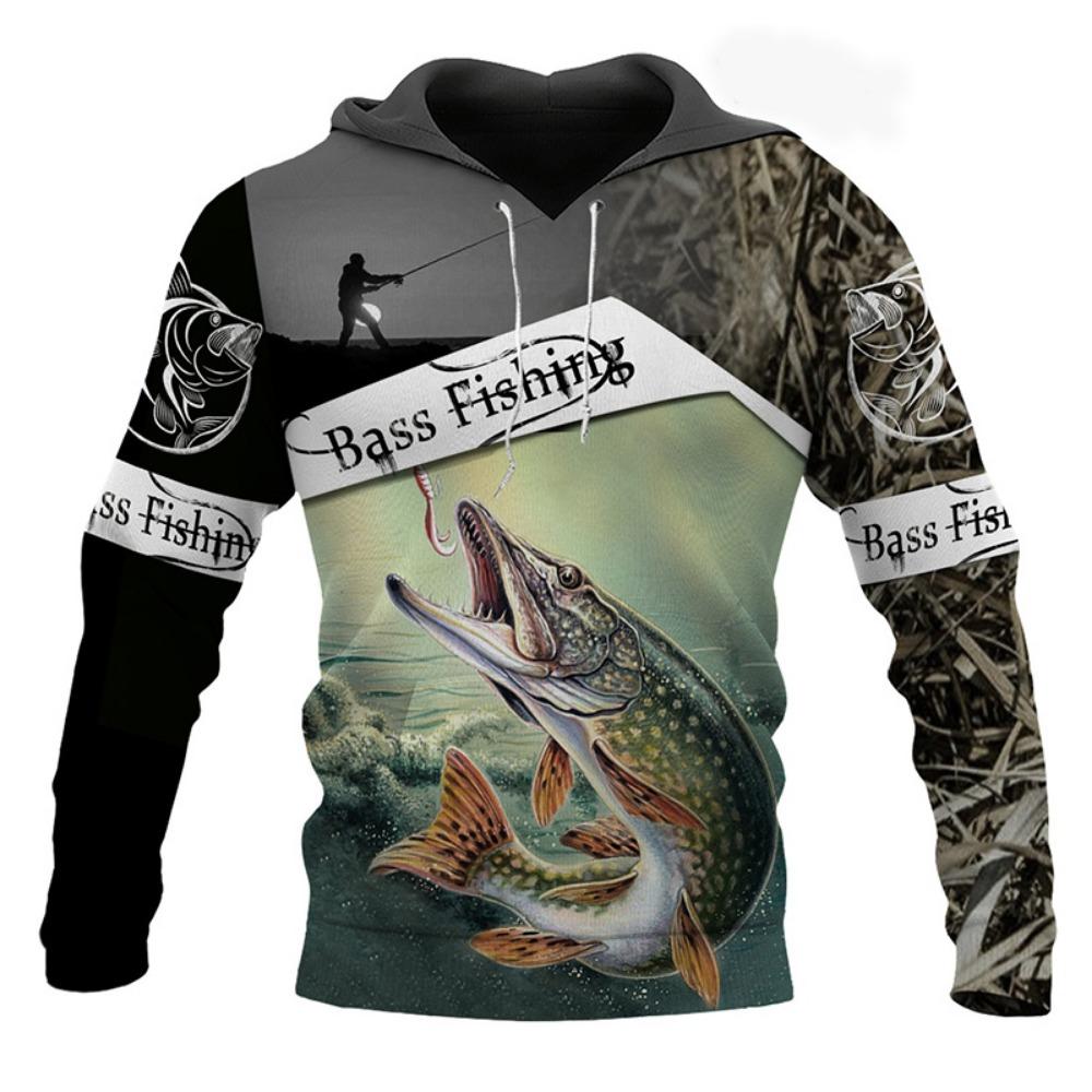 2023 Crap Fishing 3D Print Fashion Hoodie Men Women Harajuku Sweatshirt Pullover Casual Jacket Oversized Hooded