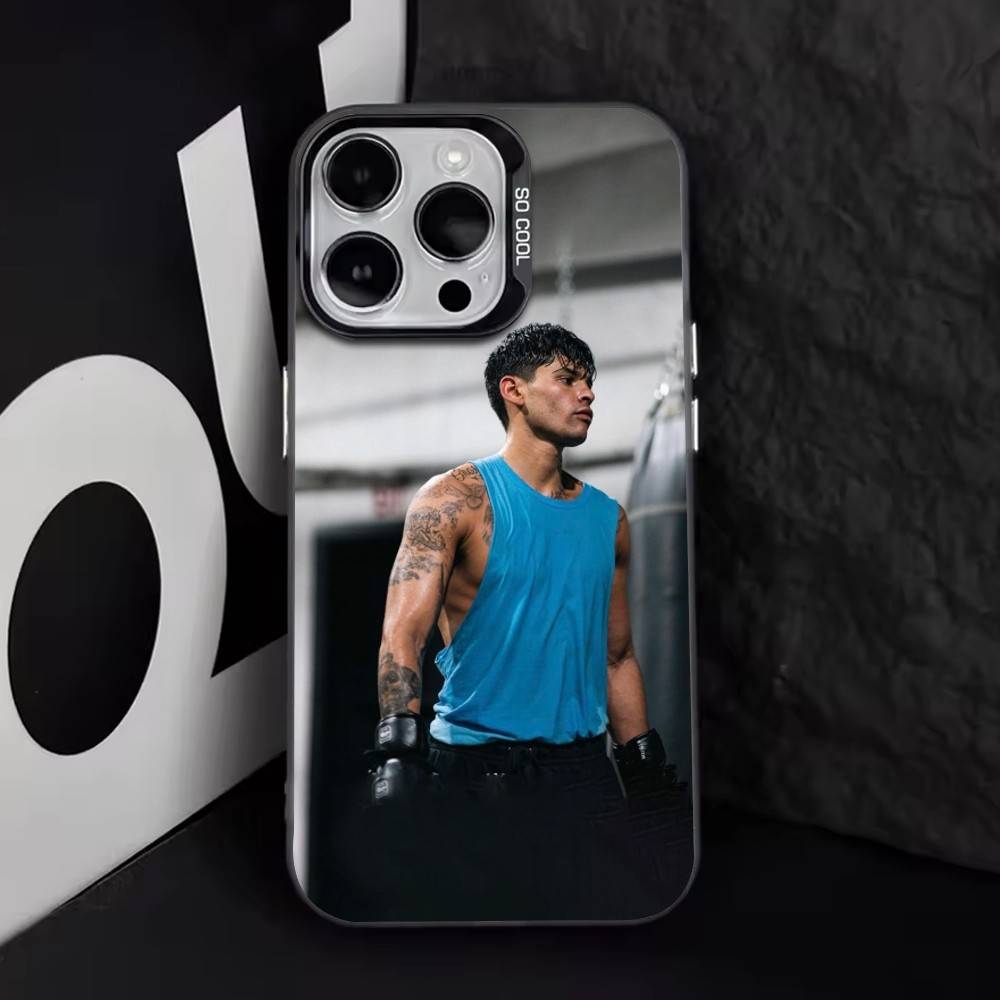 Ryan Garcia   Phone Case For iPhone 17,16,15,14,13,12,11 Plus,Pro Max,XS,Colored Silver Plated Inside Cover