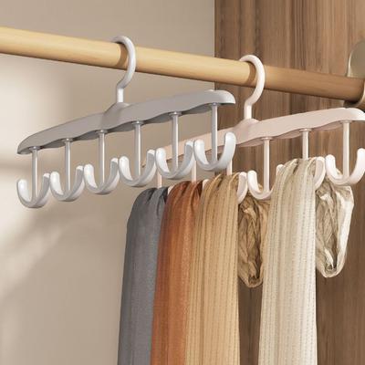 360-Grad Drehbarer Kleiderbügelhalter Schlinge Schal Unterwäsche Aufbewahrungsständer Schrankorganizer