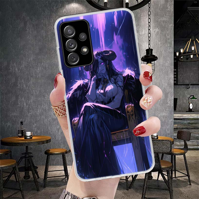 Albedo Overlord Anime Soft Phone Case For Samsung Galaxy S22 S23 S24 S25 Edge S26 Ultra S20 FE S21 Plus + Fundas Coque Galaxy S2