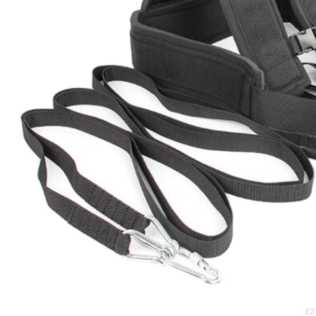 Weight Sled Resistance Belt Sports Fitness ,Exercise Rope Kit Agility Training