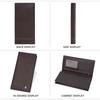 Baellerry RFID Protection Anti Theft Long Wallets for Men Vintage Design Business ID Card Holder Money Pack Purse GZW