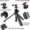 Mini Tripod Smartphone Action Camera GoPro DJI Osmo Mobile Desktop Selfie Stick Handheld Stand Adjustable 22-45cm