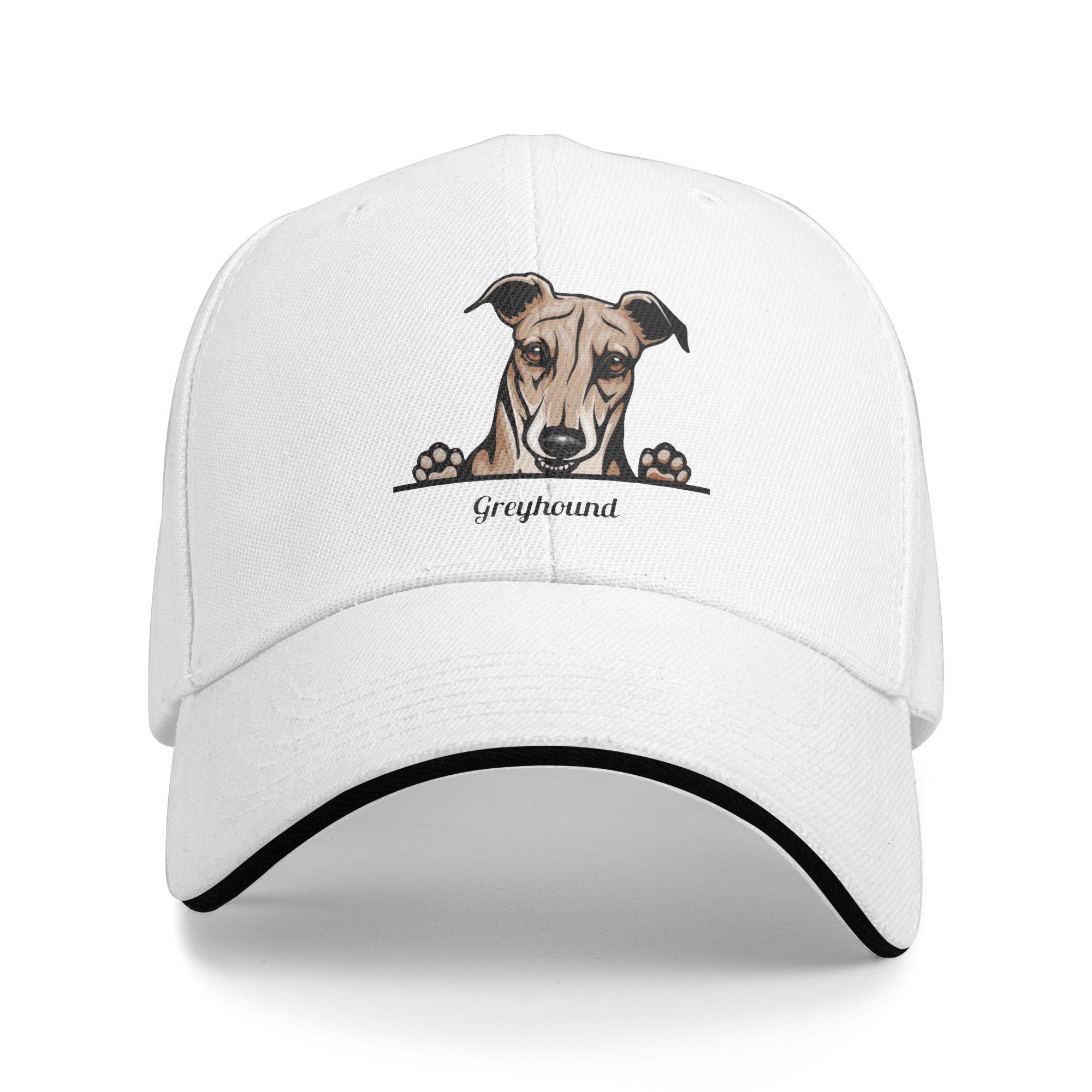 Personalized A House Is Not A Home Without Greyhound Baseball Cap Unisex WoUnisex Breathable  Dad Hat Sports Snapback Hats One Size