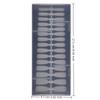 240Pcs Almond Coffin Stiletto Gel Nail Tips With Auxiliary Lines Innovative Press On Nails Ake Nail For Extension Manicure Tool
