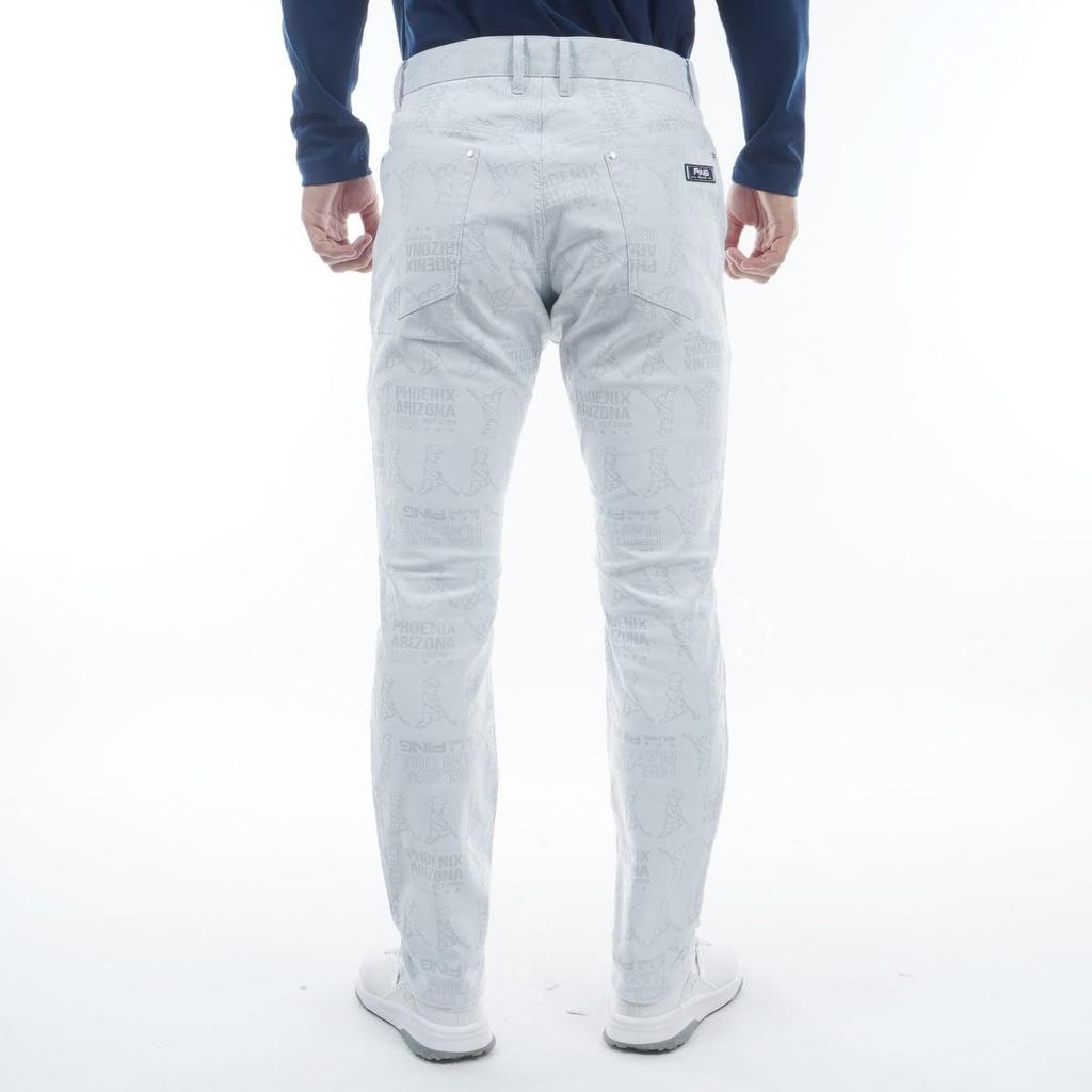 Ping Apparel Men's Golf Long Pants (5 Pockets, All-Way Stretch) 621-3231901 030_White, Size LL