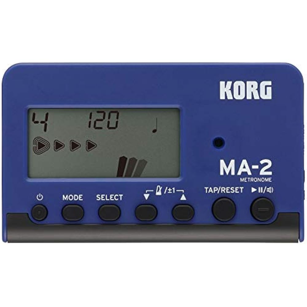 

KORG (KORG) Metronome MA-2 BLBK, Blue Black Brass Band, Orchestra Guitar, Vocal, Acapella, Perfec...