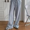 New Arrivals Open Run Ss Women Omama Wide Pants Travel Look Lounge Wear