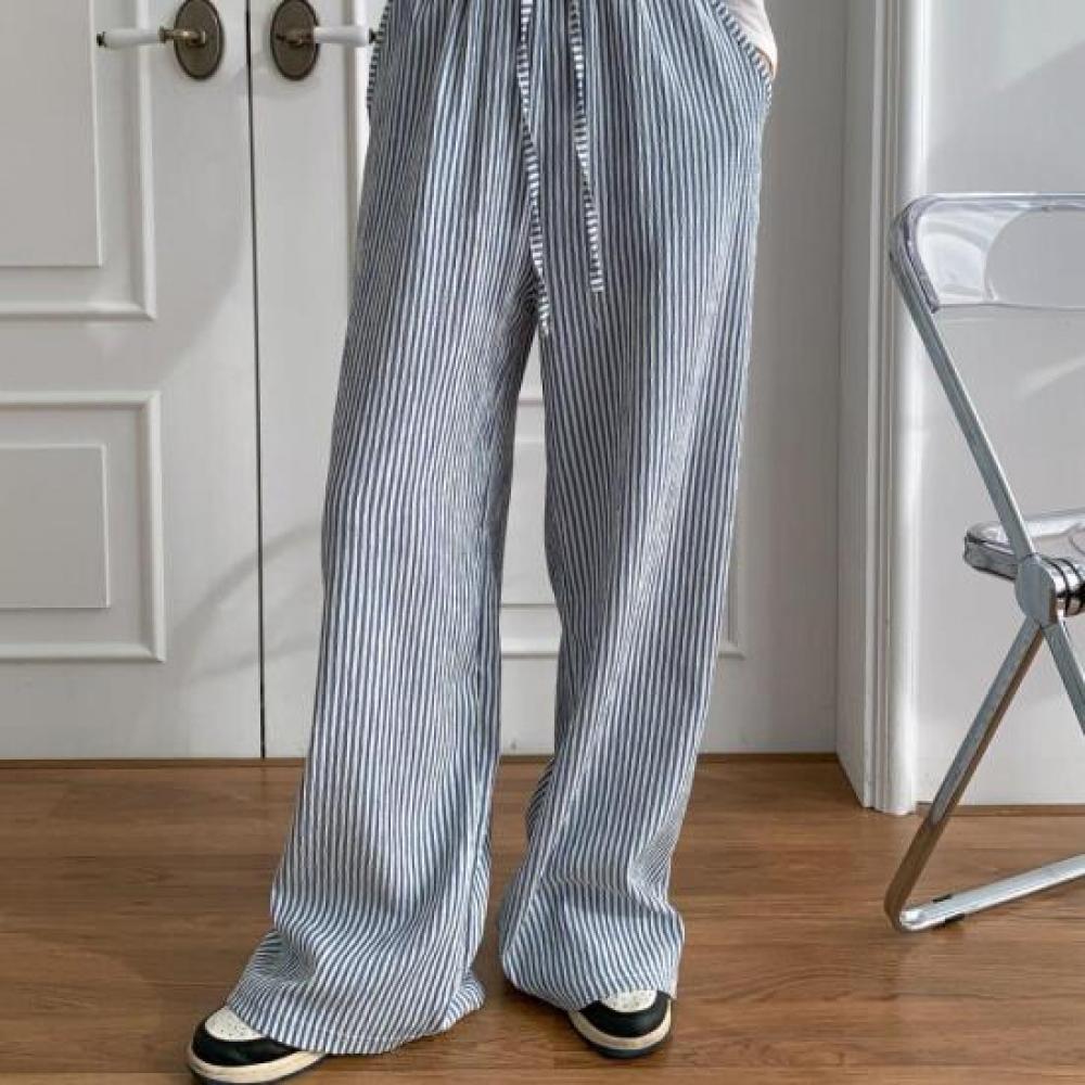 New Arrivals Open Run Ss Women Omama Wide Pants Travel Look Lounge Wear