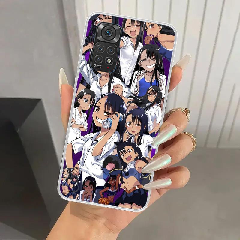Nagatoro San Anime Aesthetic Phone Case for Xiaomi Redmi Note 14 13 12S 12 11S 11 Pro Plus 11T 11E 10S 9 9S Soft Funda Print She