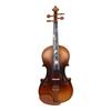4/4 Size Violin Fingerboard Natural Ebony Wood Violin Finger Plate Fingerboard