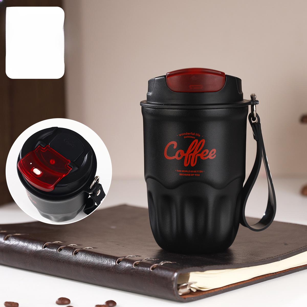 

Интеллектуальная рука для измерения температуры для повышения ценности кружки Кофейная чашка из нержавеющей стали 316 Бытовая термостойкая портативная чашка для воды 360ml