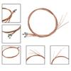 Remplacement de cordes de guitare folk Cordes de guitare acoustique Partie Ensemble de 6 cordes