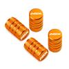 Cwwzlm1 4pcs Pour Mitsubishi Asx Cache-valves de roue de voiture Cache-tiges de pneu Accessoires étanches à la poussière d'air