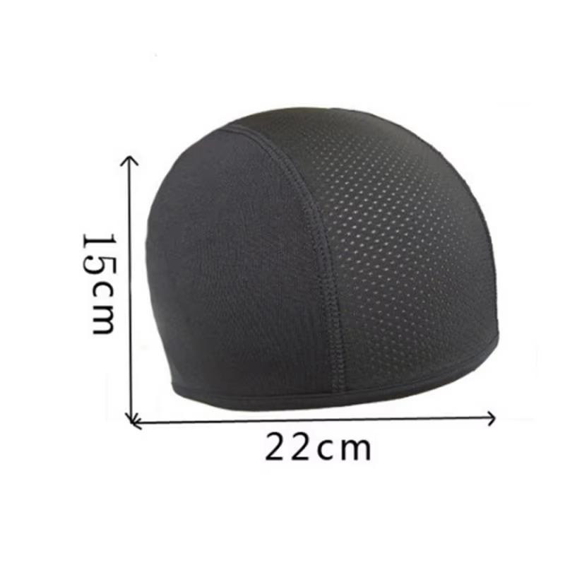 Motorcycle Mesh Dry Breathable Cap Cool Skull Moisture-absorbing Breathable Cap Summer Helmet Inner Cooling Cap Accessories
