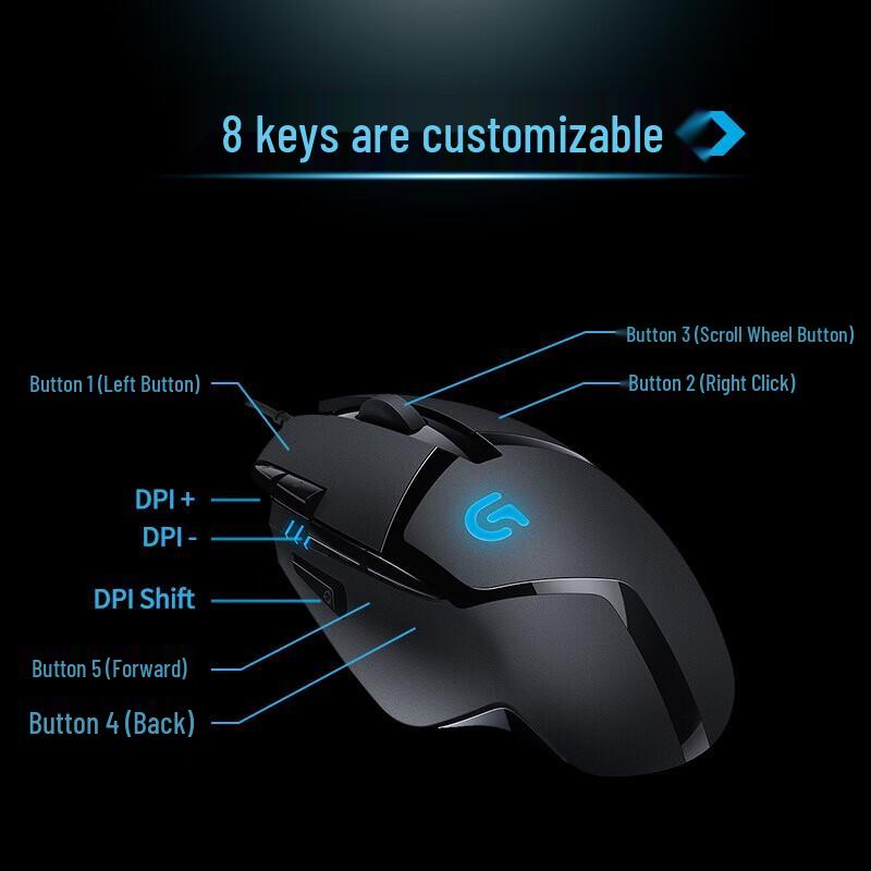 Logitech G402 High-Speed Tracking Gaming Mouse