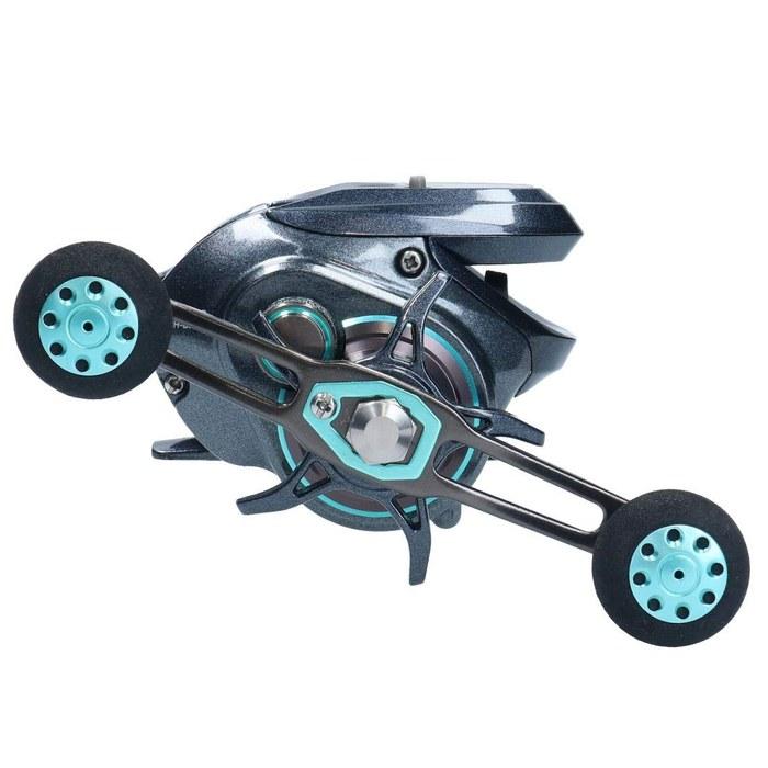 Daiwa LIGHT SW X IC SS R Bait Reel with Counter, Black Blue (x 1)